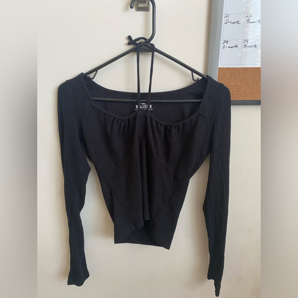 Black HOLLISTER Top size Small